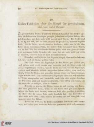 7: Dielen-Fußböden ohne die Mängel der gewöhnlichen, und fast nicht theurer