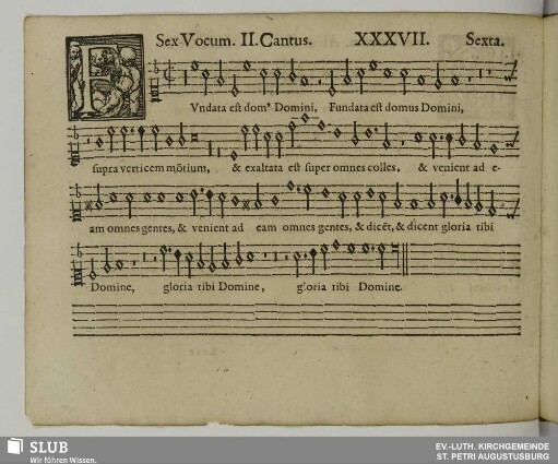 XXXVII. Fundata est domus Domini