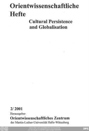 Cultural persistence and globalisation