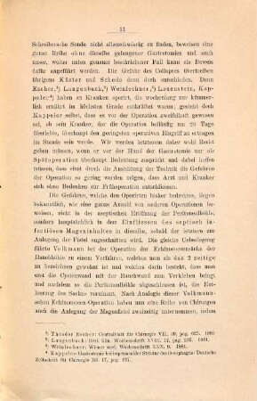 Beitrag zur Casuistik und Technik der Gastrotomie : Inaugural-Dissertation