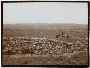 Einsturzstelle südl. v. el-kerak auf d. Ebene [kerak]