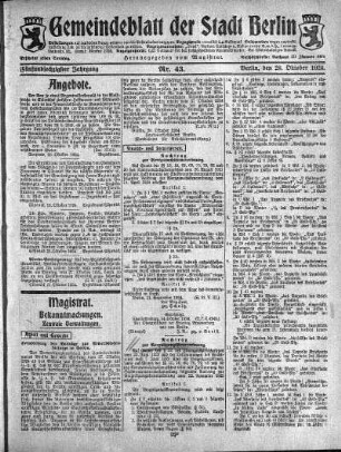1924,43: Nr. 43, 26. Oktober 1924