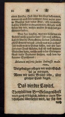 Das vierdte Capitel.