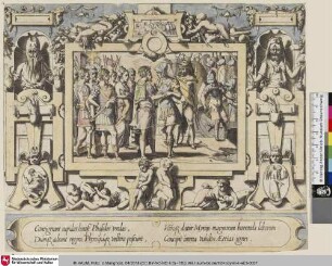 [Begrüßung von Aietes und Jason nach dessen Ankunft in Kolchis]