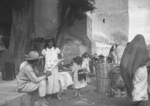 Marktplatz : Händler auf dem Markt von Oaxaca de Juárez