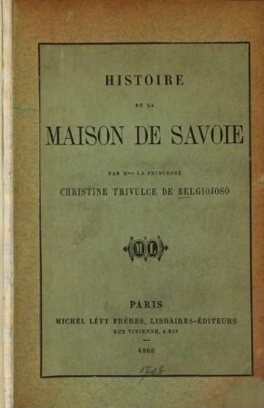 Histoire de la maison de Savoie
