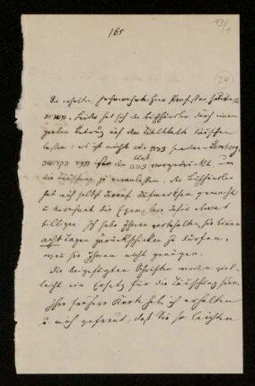 Nr. 13: Brief von Jakob Freudenthal an Paul de Lagarde, Breslau, 3.11.1875