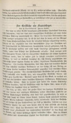 455-465 Der Geistliche als Staatsbürger : zweiter Artikel