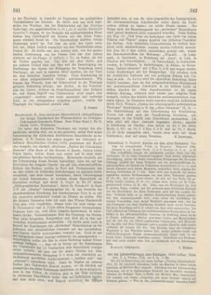 342-343 [Rezension] Bodelschwingh, Friedrich von, Aus den Lebenserfahrungen eines Siebzigers