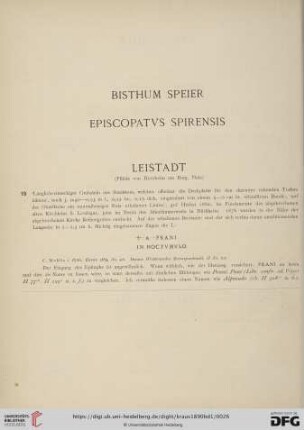 Bisthum Speyer