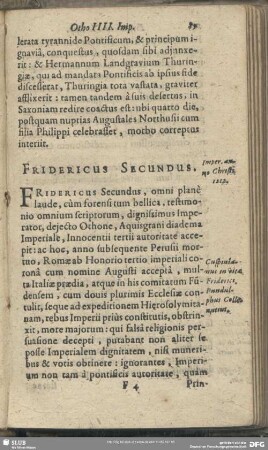 Fridericus Secundus