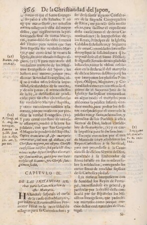 Capitulo IX. De las instancias hechas para la canonizacion de estos martyres