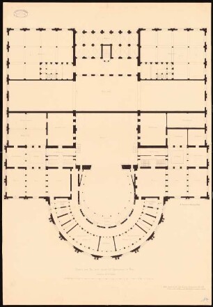 Hofoper Wien: Grundriss 4. Rang