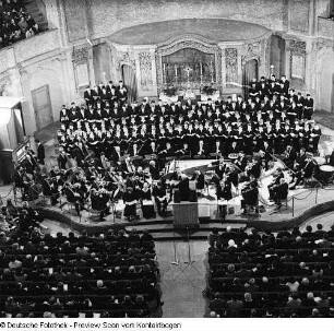 Bachfest / Kreuzkirche (ohne Tasche). Kreuzchor unter Leitung von Martin Flämig ab 1971