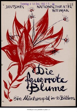 Die feuerrote Blume