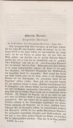 Historische Theologie