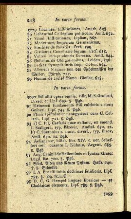 In varia forma.