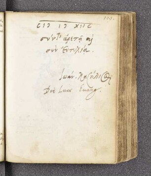 Joannes Caselius. – Incipit: sunt' areta aj[?] sun eutuchia. – o.O., 18.10.1597