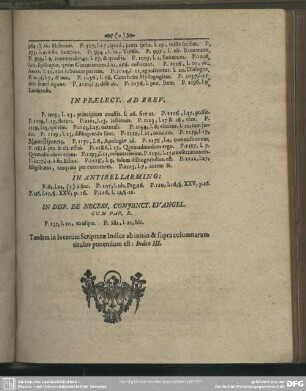 In Praelect. Ad Brev
