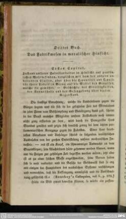 Drittes Buch. Das Fabrikwesen in moralischer Hinsicht