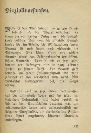 Disziplinarstrafen