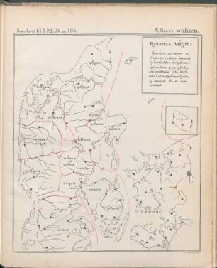 Særkort til § 28, 94 og 104. Æ. Dansk wakæn.