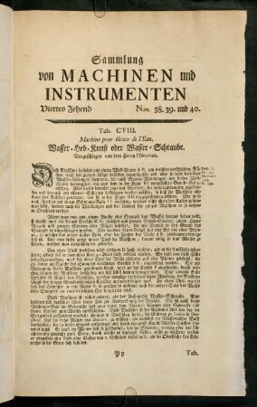 149-150, Tab. CVIII. - Tab. CX.
