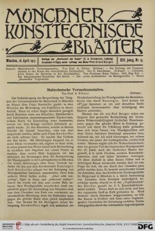 Nr. 15 (16. April 1917)