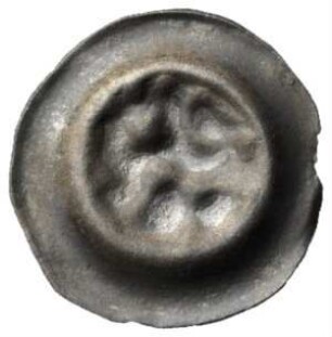 Fundmünze, Brakteat, 1142 - 1195