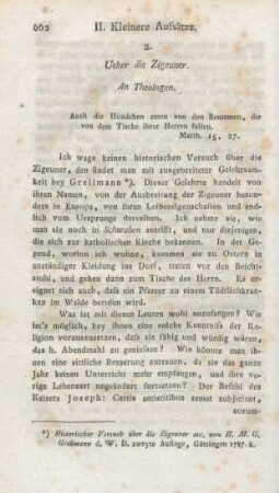 662-681 Ueber die Zigeuner : an Theologen