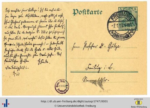 [Postkarte]