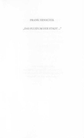 "Das Fluidum der Stad ..." : urbane Lebenswelten in Kassa/Košice/Kaschau zwischen Sprachenvielfalt und Magyarisierung 1867-1918