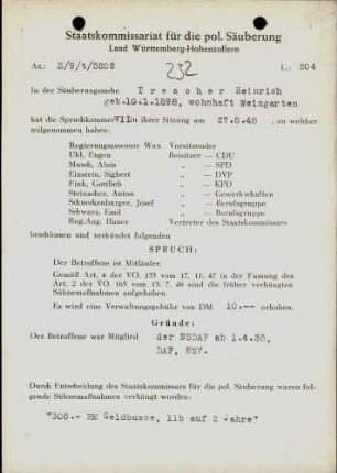 Trenkler, Heinrich