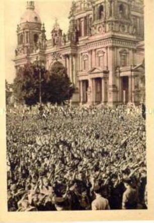 Jugendkundgebung zum 1.Mai 1933 im Berliner Lustgarten