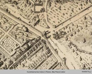 Plan der Stadt Florenz