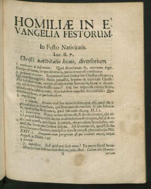 Homiliae In Evangelia Festorum.