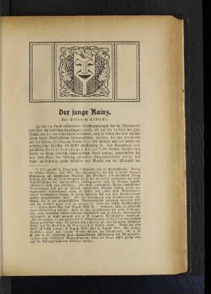 Der junge Kainz