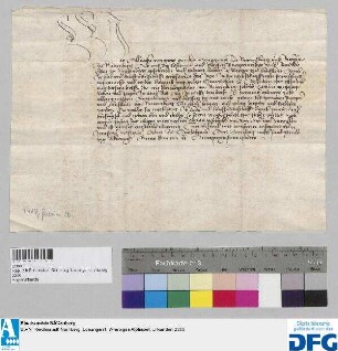 Markgraf Albrecht von Brandenburg gebietet seinen Amtleuten, der Nürnberger Kaufmannschaft zur Frankfurter Fastenmesse sicheres Geleit zu gewähren.