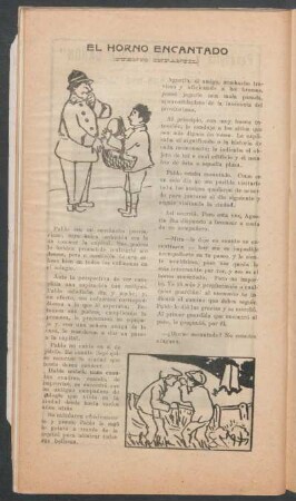 El horno encantado : Cuento infantil