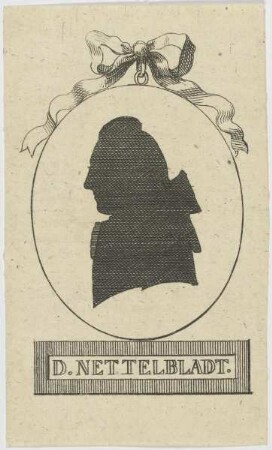 Bildnis des D. Nettelbladt