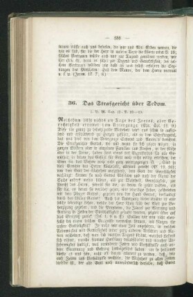 36. Das Strafgericht über Sedom.