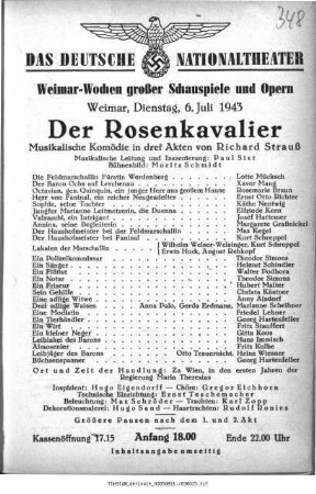 Der Rosenkavalier
