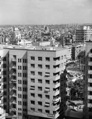 Kairo. Stadtansicht vom Horris-Hotel