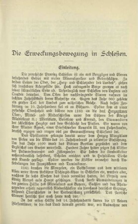 Die Erweckungsbewegung in Schlesien