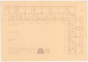 Siedlung Attilahöhe, Berlin-Tempelhof: Arnulfstraße 77-82: Grundriss Obergeschoss 1:100