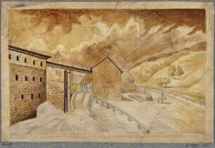 Der Plauensche Grund mit der kurfürstlichen Hofmühle (Bienertmühle) bei Dresden