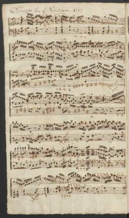 Allegro; cemb; E-Dur