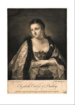Elizabeth Countess of Berkeley.