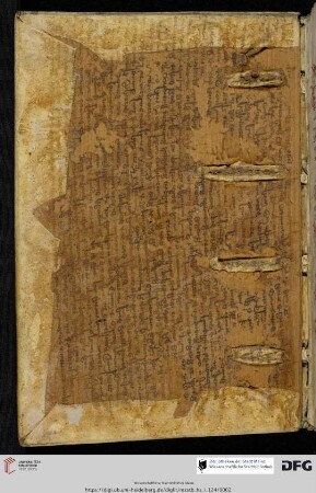 Notariatsinstrument (?) des 14. Jh.s