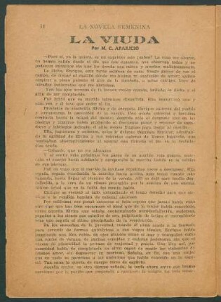 La viuda
